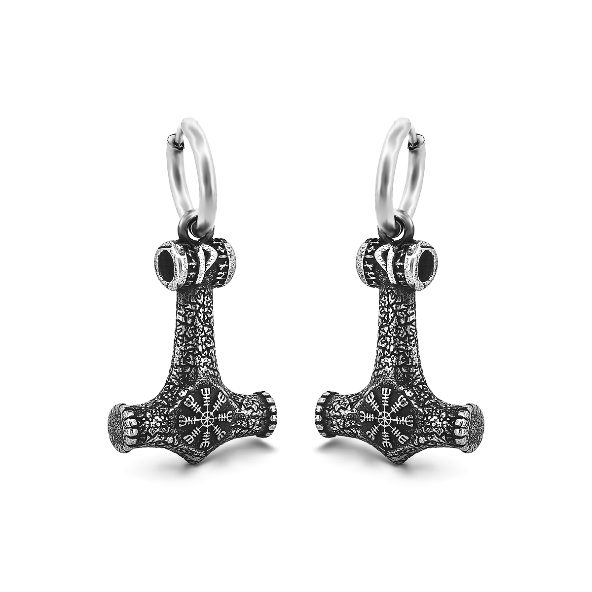Náušnice Mjolnir – vikingská síla ve šperku (2)